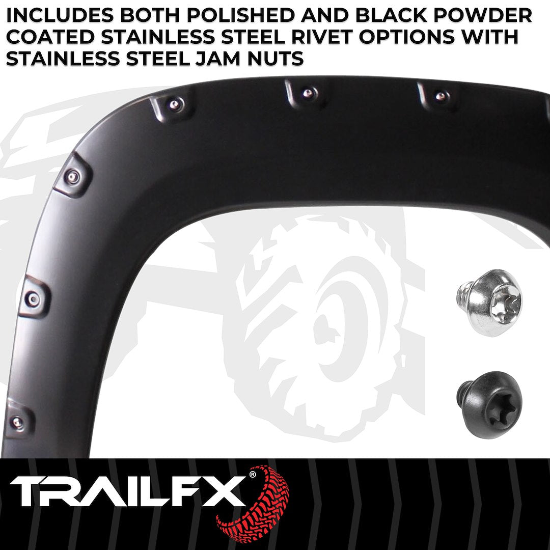 TrailFX 2007–2013 Pocket Style Fender Flares For GMC Sierra 1500 (TFG3001S) - product image 6