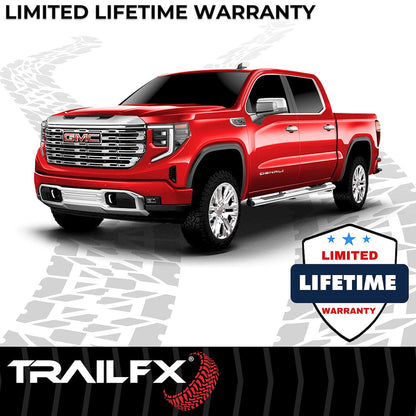 TrailFX 2022–2026 5" Oval Straight Step Bar For Toyota Tundra Crew-Stainless (A7101S) - product image 8