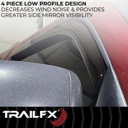 TrailFX 2004–2006 In Channel 4-Piece Window Vent For GM (4355IC) - product image 3