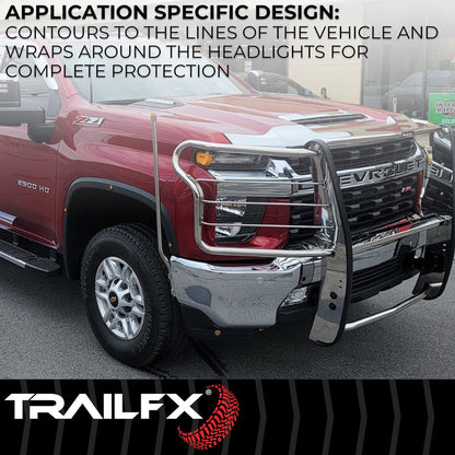 TrailFX 2024–2026 Grille Guard For Toyota Tacoma -Stainless (E0046S) - product image 4