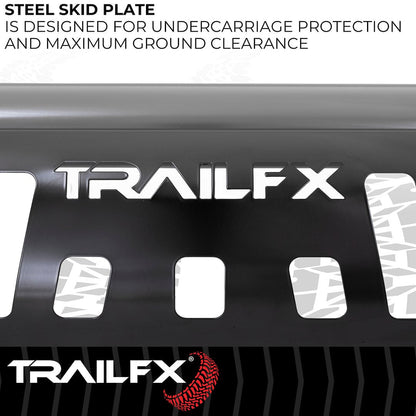 TrailFX 2004–2026 3" Round Bull Bar For Ford F150/Expedition- Black (B0028B) - product image 6