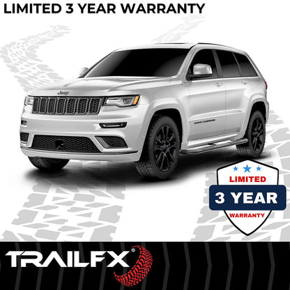 TrailFX 2011–2021 3" Round Step Bar For Jeep Grand Cherokee/WK- Black (A0023B) - product image 7