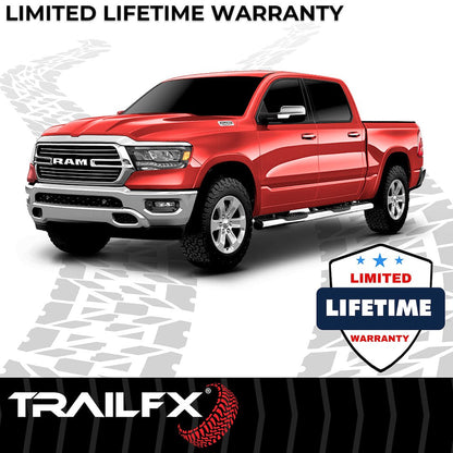 TrailFX 2019–2026 6" Oval Straight Step Bar For Ram 1500 Crew- Stainless (A8249S) - product image 8