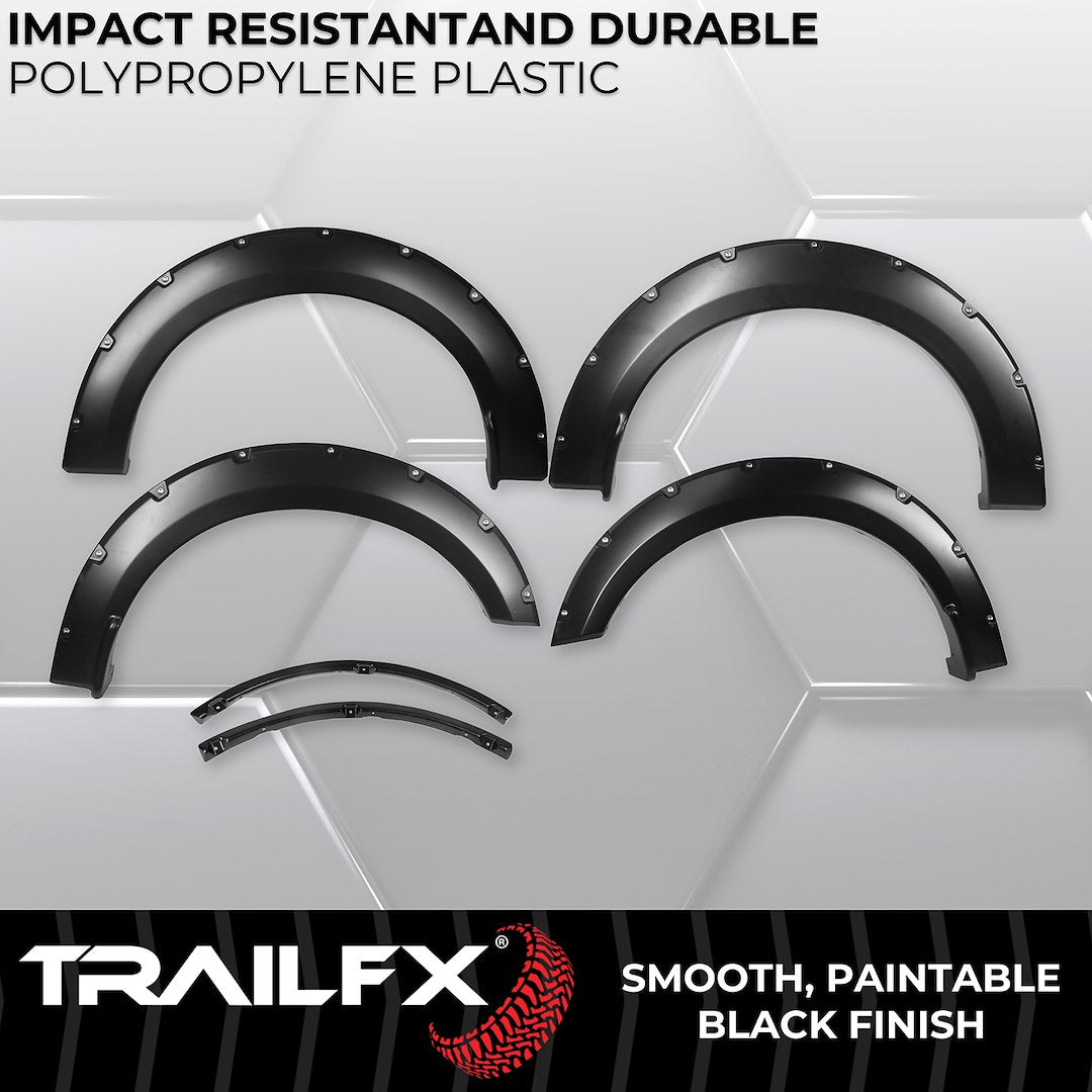 TrailFX 2018–2020 Pocket Style Fender Flares for Ford F150 (TFF3006S) - product image 4