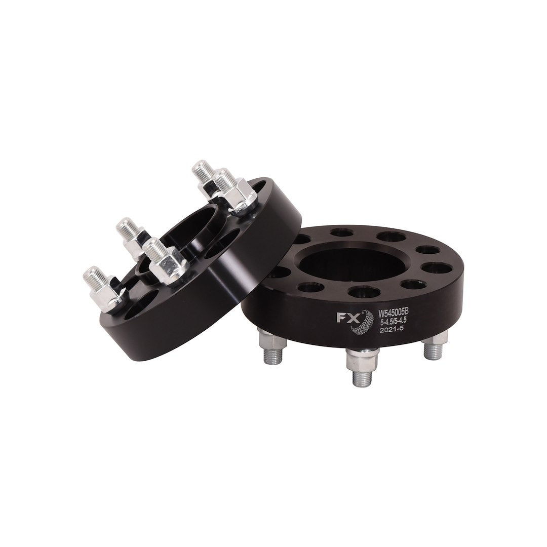 TrailFX Hub Centric Wheel Spacer- Black Anodized (W545005HC) - product image 1