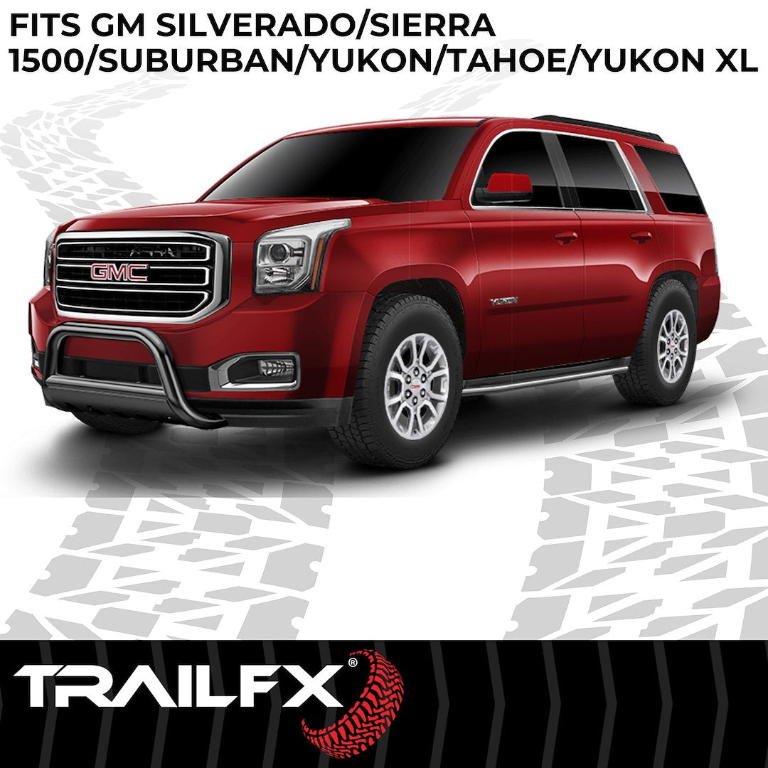 TrailFX 2019–2019 3" Round Bull Bar For GM- Black (B0033B) - product image 7