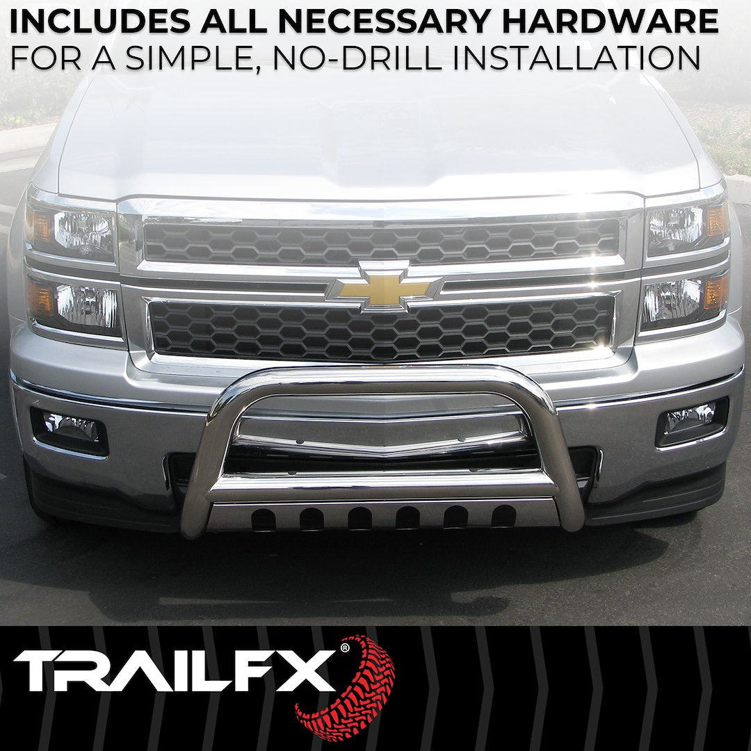 TrailFX 2024–2026 3" Round Bull Bar For Toyota Land Cruiser- Stainless (B0046S) - product image 6