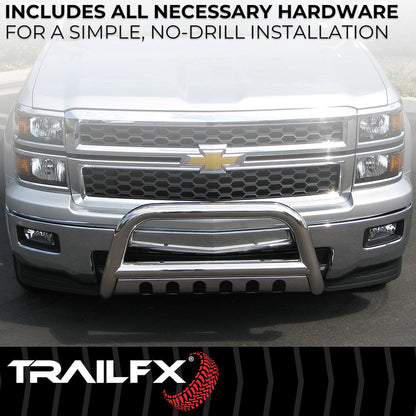 TrailFX 2024–2026 3" Round Bull Bar For Toyota Land Cruiser- Stainless (B0046S) - product image 6