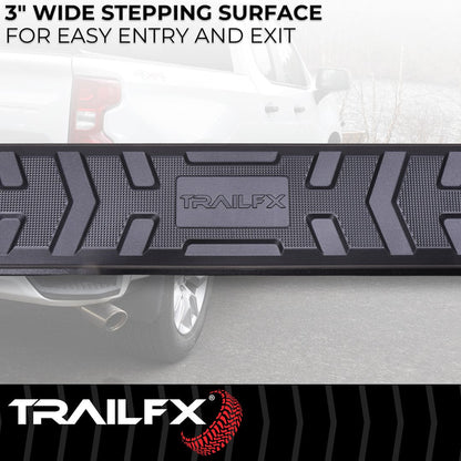 TrailFX 2019–2026 A4 Step Bars For GM Silverado/Sierra Extended Cab (AL4005B) - product image 6