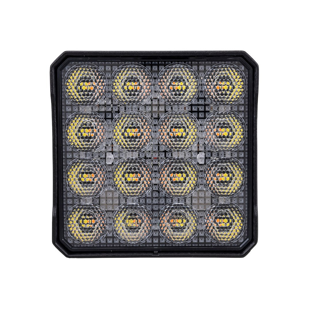 TrailFX 4" x 4" LED Light w/Flashing Func- Single (4X4WLAMF1) - product image 1
