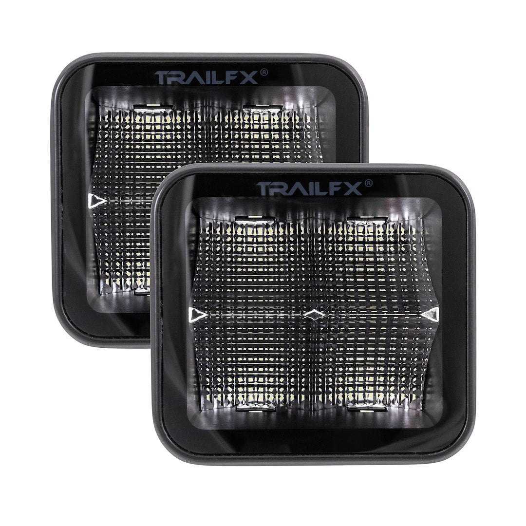 TrailFX 3" LED Cube Lights- Black Edition Pair (2X2BKF2) - product image 1