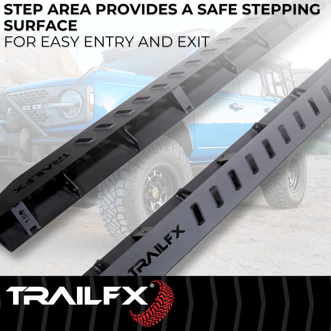 TrailFX 2018–2024 Overland Running Board For Jeep Wrangler JL 2 Door (ORB004) - product image 5