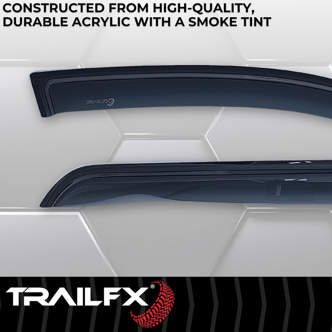 TrailFX 2011–2026 4-Piece Window Vent For Dodge Durango (4267H) - product image 4