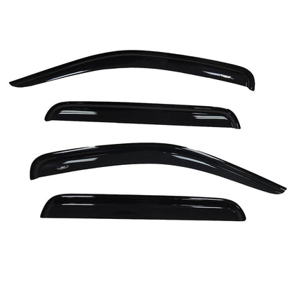 TrailFX 2005–2021 4-Piece Window Vent  For Nissan Frontier (4407H) - product image 1