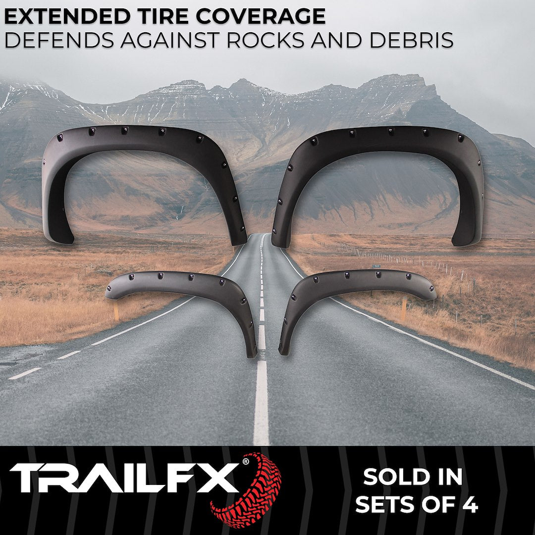 TrailFX 2002–2008 Pocket Style Fender Flares For Ram 1500 (TFD3001S) - product image 2