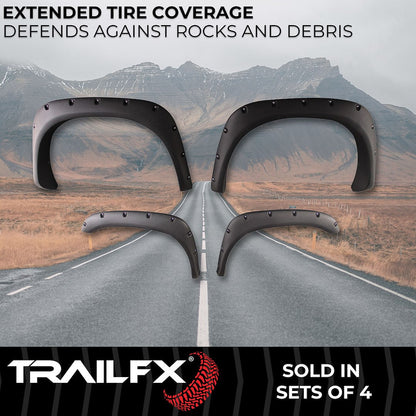 TrailFX 2002–2008 Pocket Style Fender Flares For Ram 1500 (TFD3001S) - product image 2