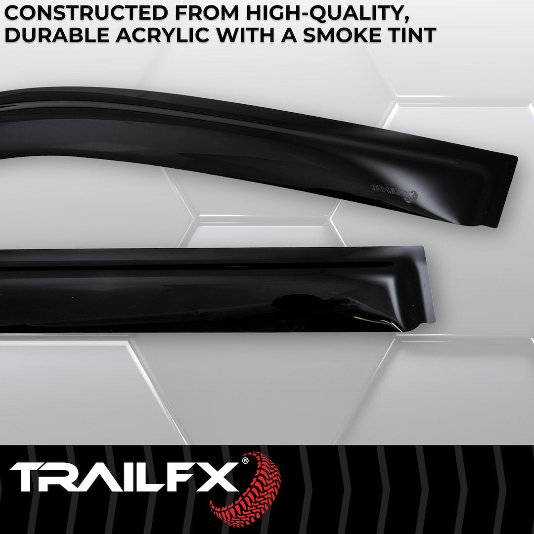 TrailFX 2022–2026 4-Piece Window Vent For Toyota Tundra (4888H) - product image 4