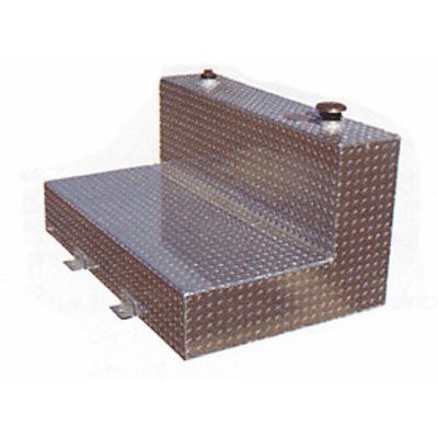 TrailFX 75 Gallon Aluminum Liquid Transfer L Tank-Brite (210851) - product image 1