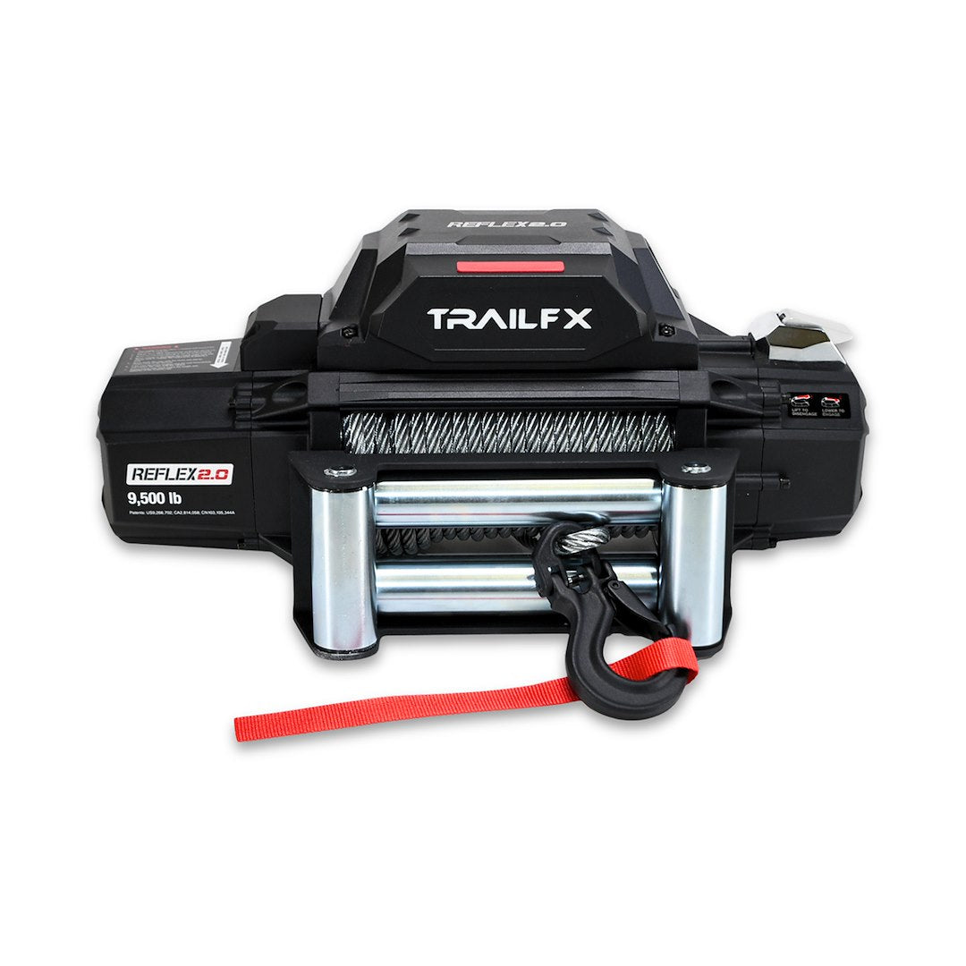 TrailFX Reflex 2.0 Steel Cable Winch 9500 Lb (WR295B) - product image 1