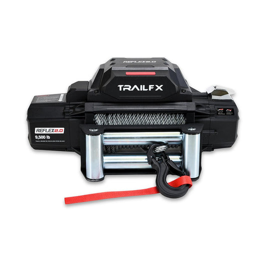 TrailFX Reflex 2.0 Steel Cable Winch 9500 Lb (WR295B) - product image 1