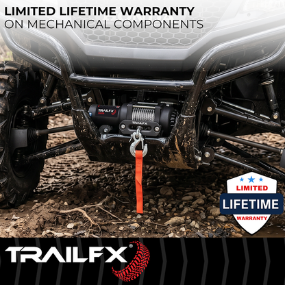 TrailFX ATV/UTV Steel Cable Winch 3500 Lb (W35B) - product image 8