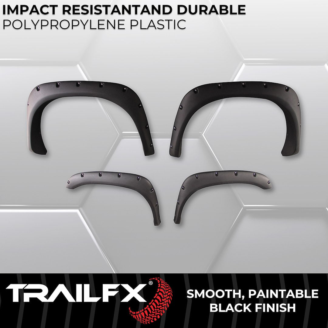 TrailFX 2002–2008 Pocket Style Fender Flares For Ram 1500 (TFD3001S) - product image 4