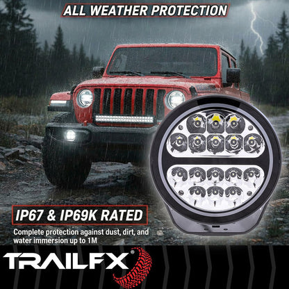 TrailFX 7" Round LED Lights- Pair (7RNDS2) - product image 9