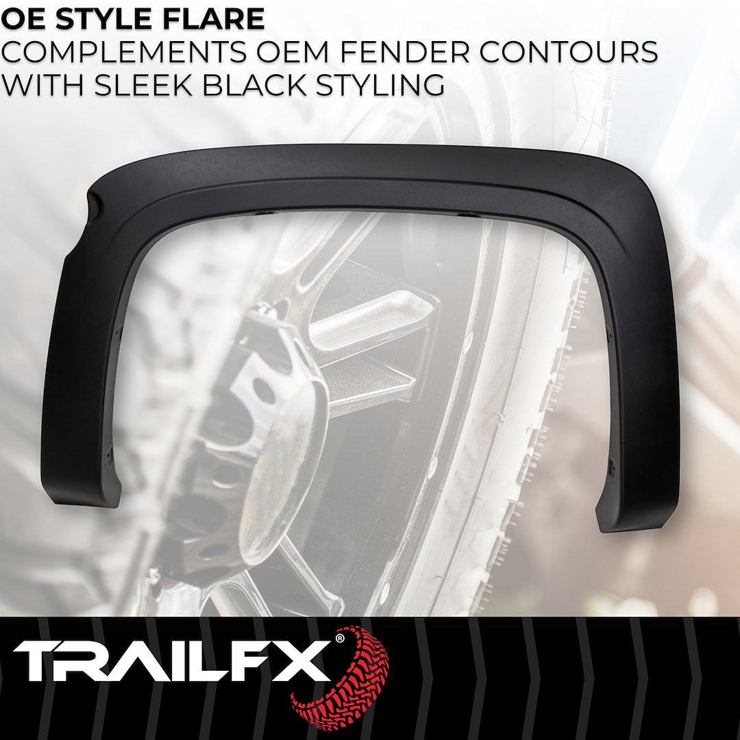 TrailFX 2007–2013 OE-Style Fender Flares For Chevrolet Silverado 1500 (TFC3003OE) - product image 3