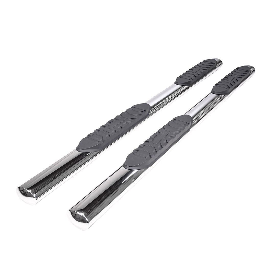 TrailFX 2017–2025 4" Oval Straight Step Bar For Honda Ridgeline Crew- Stainless (A1541S) - product image 1