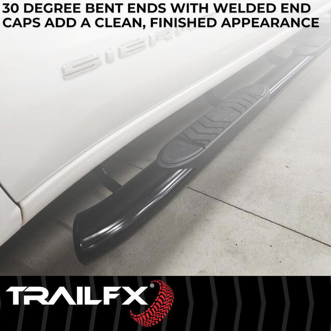 TrailFX 2024–2026 5" Oval Straight Step Bar For Toyota Tacoma Double-Black (A7103T) - product image 5