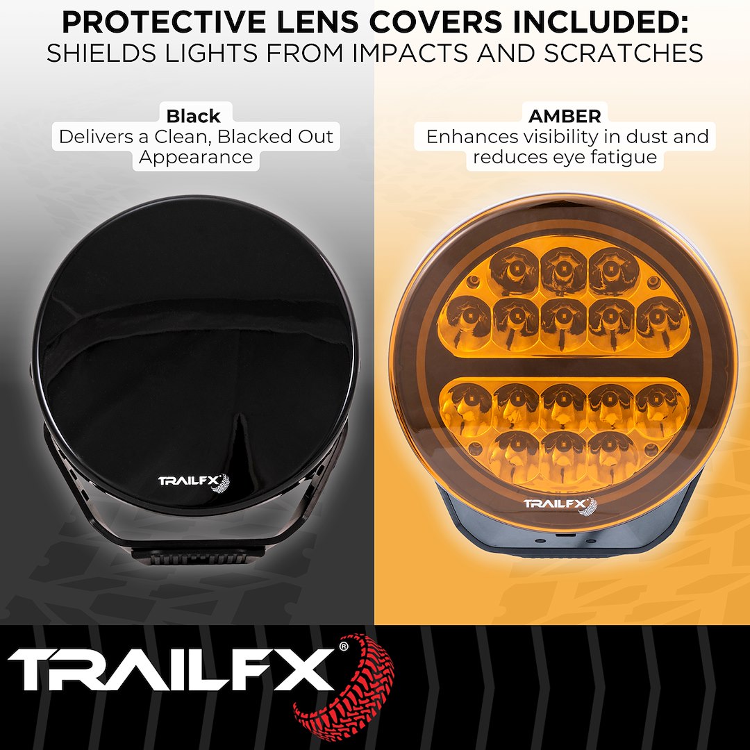 TrailFX 7" Round LED Lights- Pair (7RNDS2) - product image 10