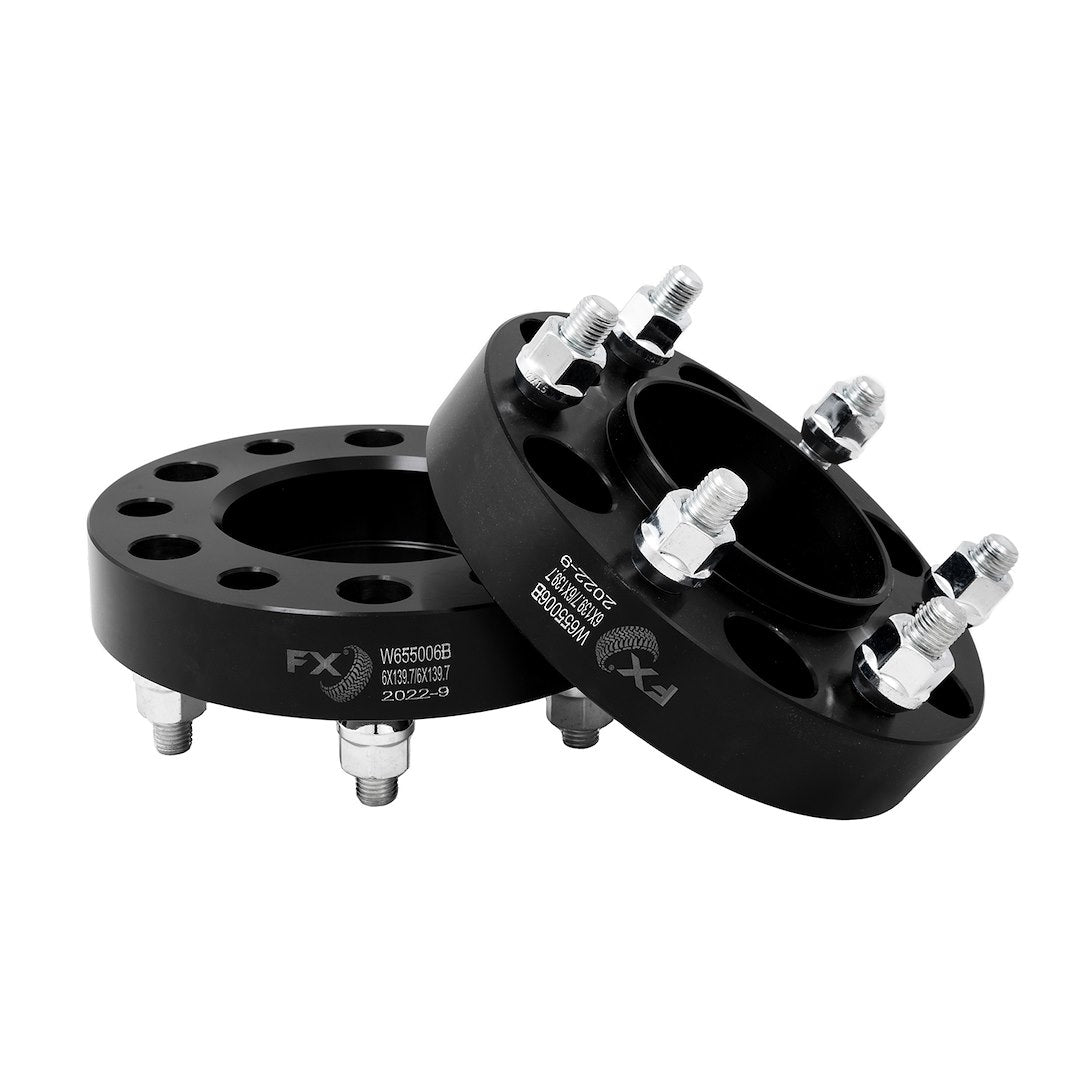 TrailFX 2021–2025 Hub Centric Wheel Spacer For Ford Bronco- Black (W655006B) - product image 1