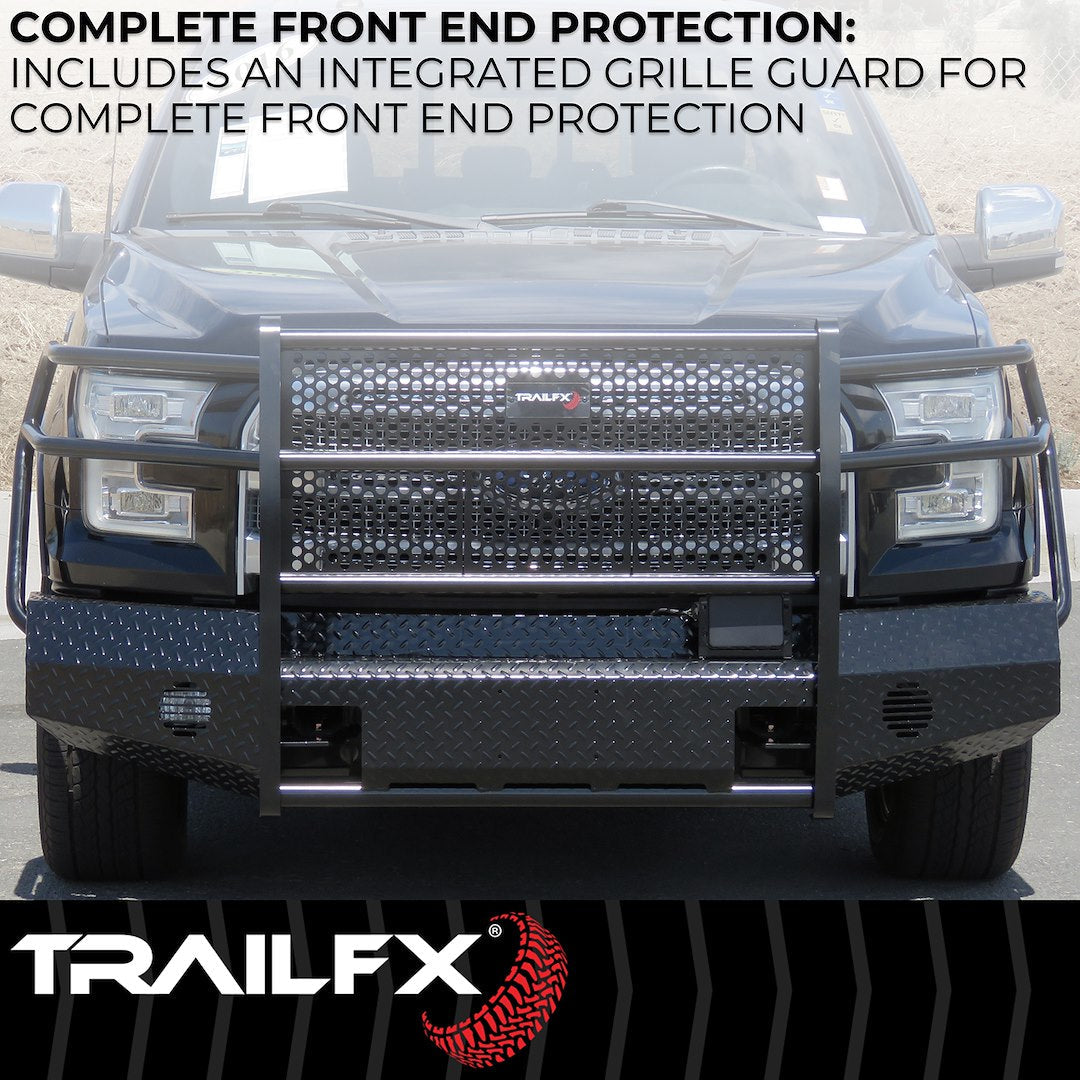 TrailFX 2024–2025 Front Full Replacement Bumper for Chevrolet Silverado 2500/33500 (FX3033A) - product image 2