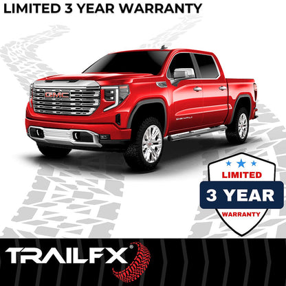 TrailFX 2007–2021 5" Oval Straight Step Bar For Toyota Tundra Double-Black (A7010B) - product image 8