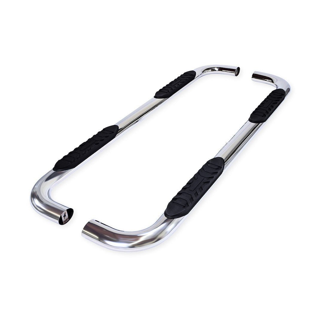 TrailFX 2019–2025 4" Oval Bent Step Bar For Ram 1500 Extended- Stainless (A1013S) - product image 1
