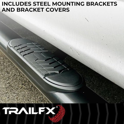 TrailFX 2024–2026 5" Oval Straight Step Bar For Toyota Tacoma Double-Black (A7103T) - product image 6