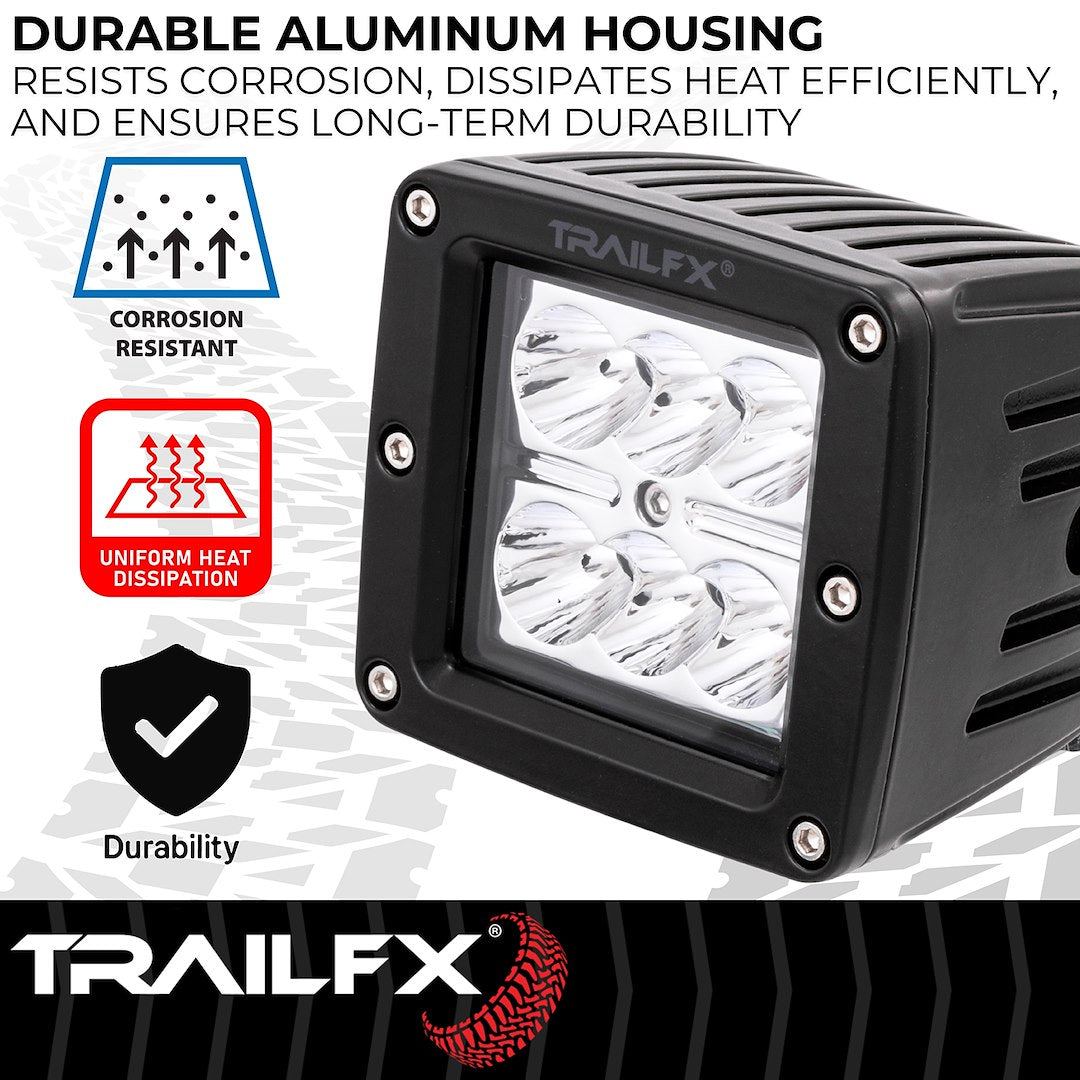 TrailFX 3" LED Cube Lights- Pair (3X2S2) - product image 7