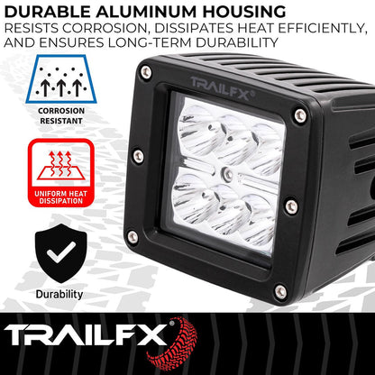 TrailFX 3" LED Cube Lights- Pair (3X2S2) - product image 7