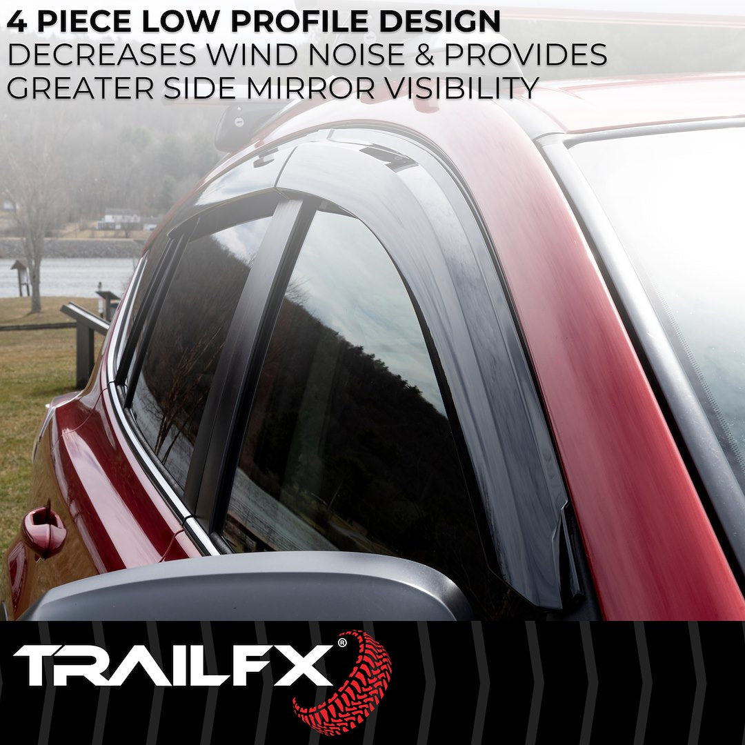 TrailFX 2015–2024 4-Piece Window Vent  For Ford Edge (4930H) - product image 5