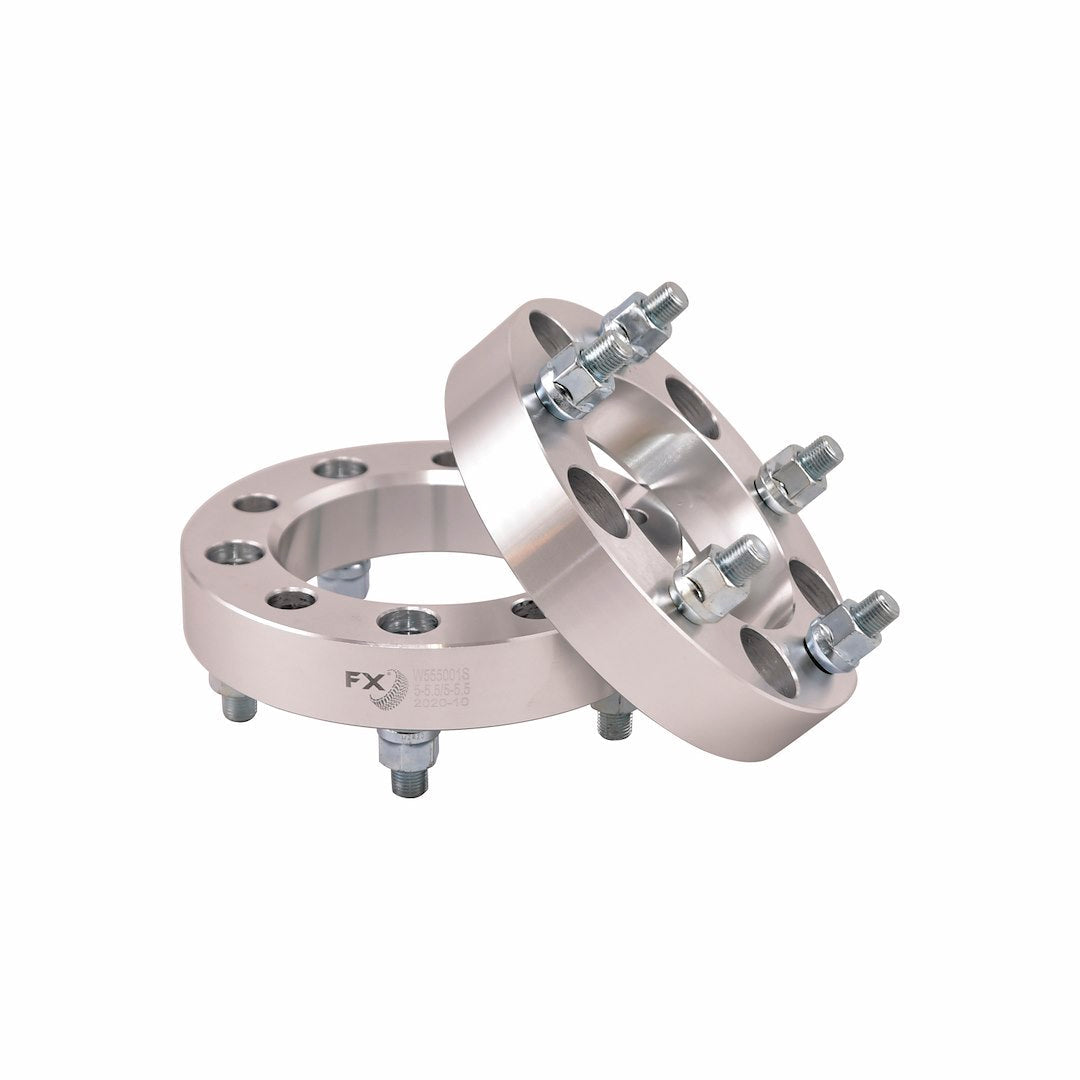TrailFX 5X139 - 5X150 Wheel Spacer- Silver Anodized (W555001S) - product image 1