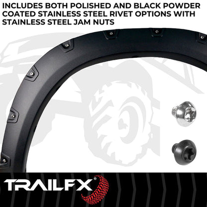 TrailFX 2009–2018 Pocket Style Fender Flares For Ram 1500, Textured (TFD3002T) - product image 6