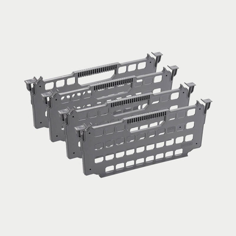 DECKED Drawer Dividers Set Of 4 Grey  I AD2