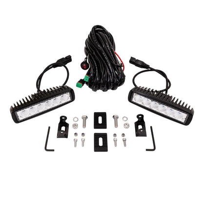 TrailFX 6" Round LED Light- Pair (6SRUTLF2) - product image 2