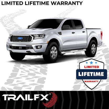 TrailFX 2019–2023 5" Oval Straight Step Bar For Ford Ranger Extended-Stainless (A7093S) - product image 8