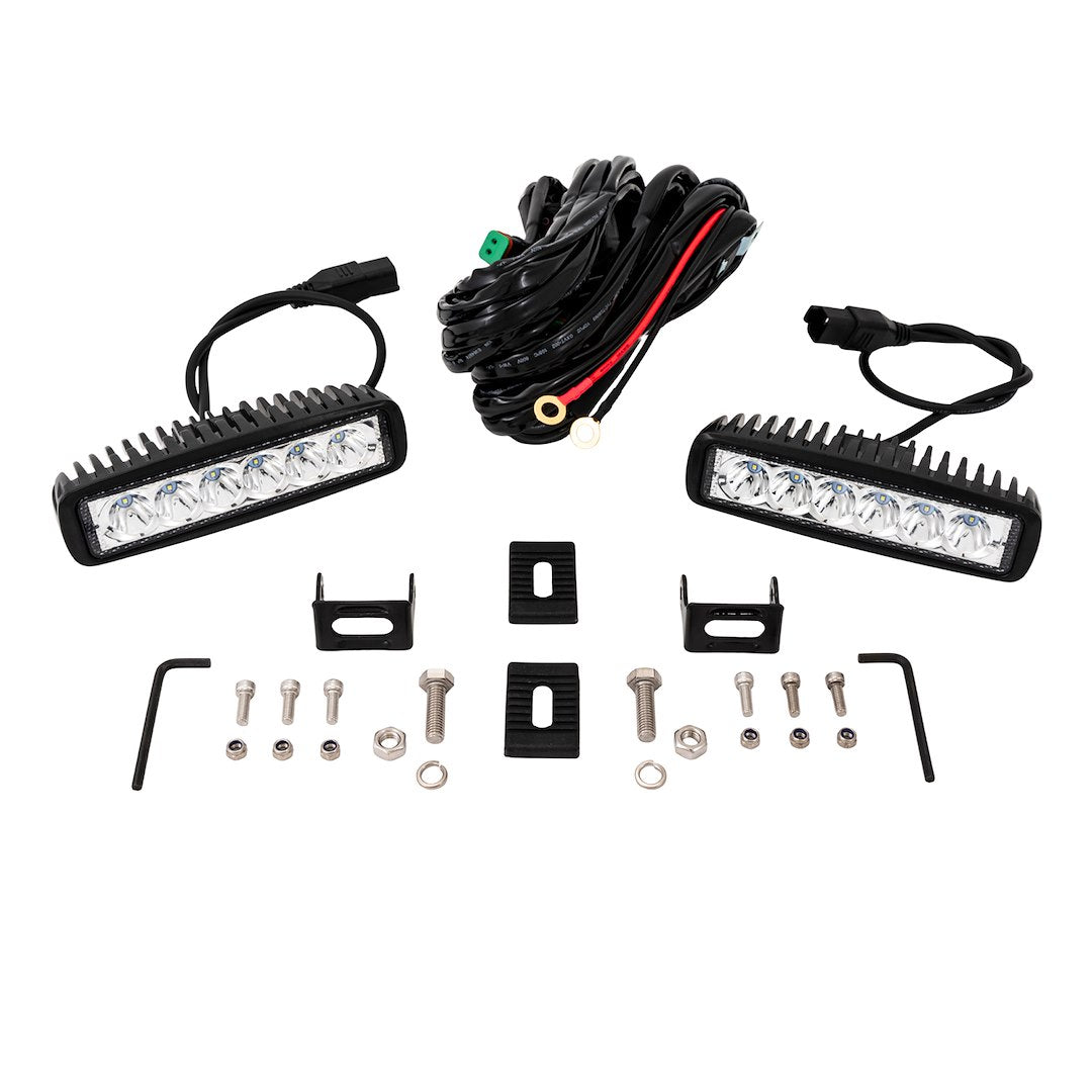 TrailFX 6" Round LED Light- Pair (6SRUTLS2) - product image 2