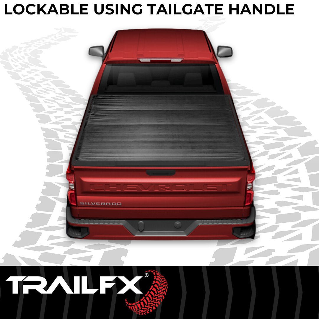TrailFX 1999–2006 Soft Rolling Tonneau Cover For GM Silverado/Sierra  6.6' (TFX1208) - product image 7