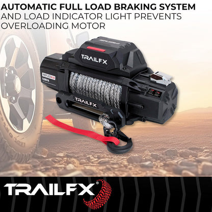 TrailFX Reflex 2.0 Synthetic Rope Winch 9500 Lb (WRS295B) - product image 6