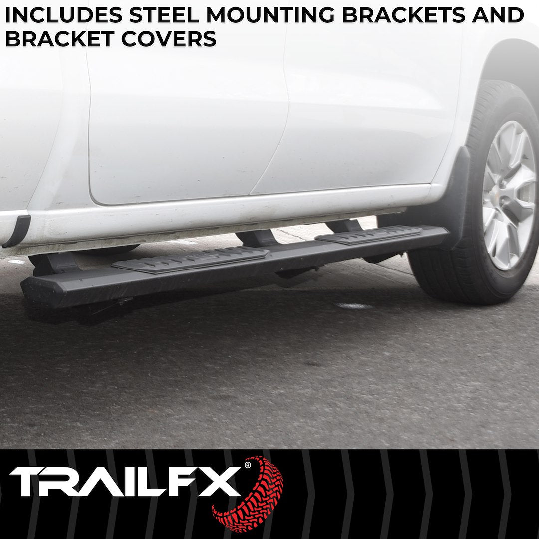 TrailFX 2019–2026 A4 Step Bars For GM Silverado/Sierra Crew Cab (AL4006B) - product image 7