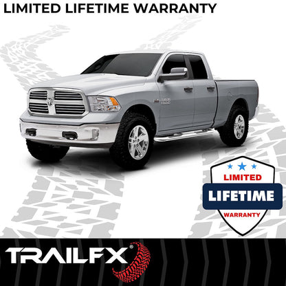 TrailFX 1999–2018 3" Round Step Bar For GM Silverado/Sierra Standard- Stainless (A0029S) - product image 7