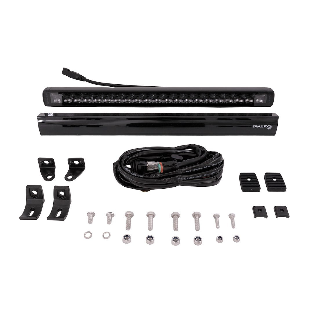 TrailFX 20" Single Row LED Light Bar- Black Edition (20SRBKCM) - product image 2